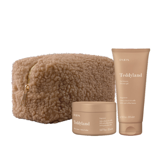 Pupa Milano Teddycollectie Douchegel 200ml en Body Butter 150ml