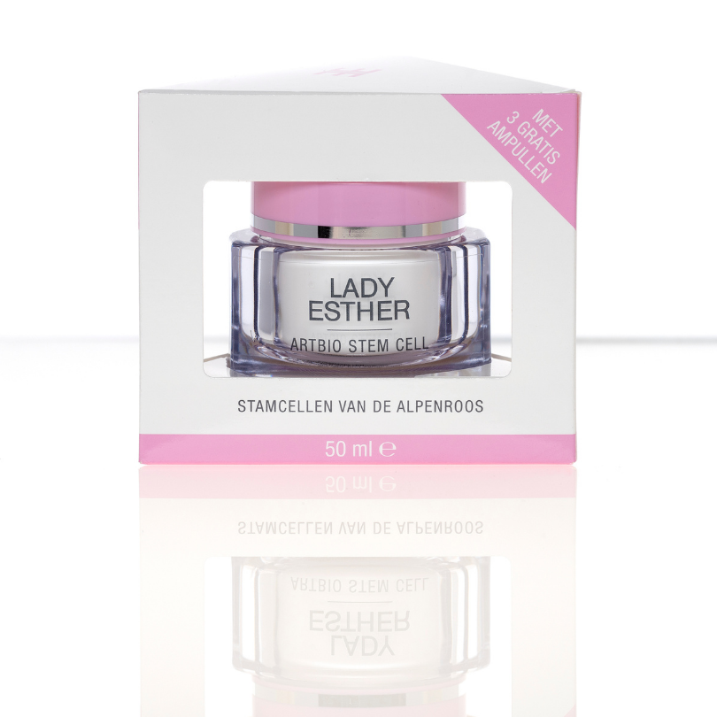 Lady Esther Artbio Stem Cell Day and Night Cream + 3 Gratis Ampullen
