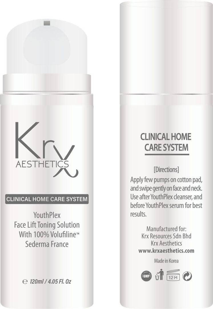 KRX Youthplex Face Lift Toning Solution 120ml.