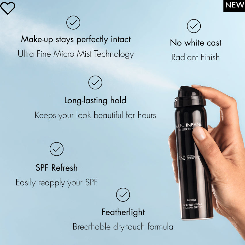 Marc Inbane SPF 50 Setting Mist 75ml.