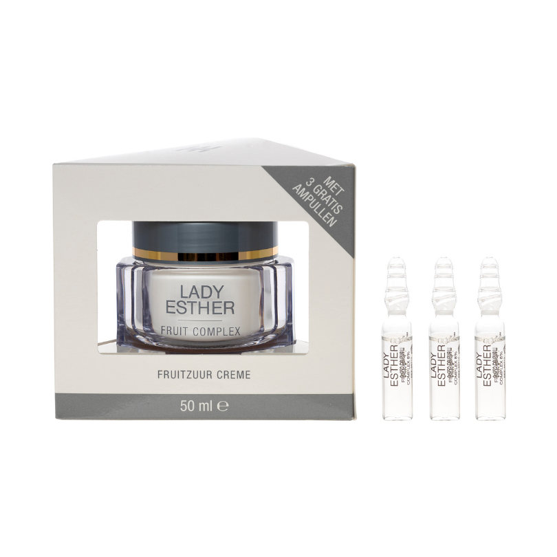 Lady Esther Fruit Complex 24 uurs creme + 3 Gratis Ampullen