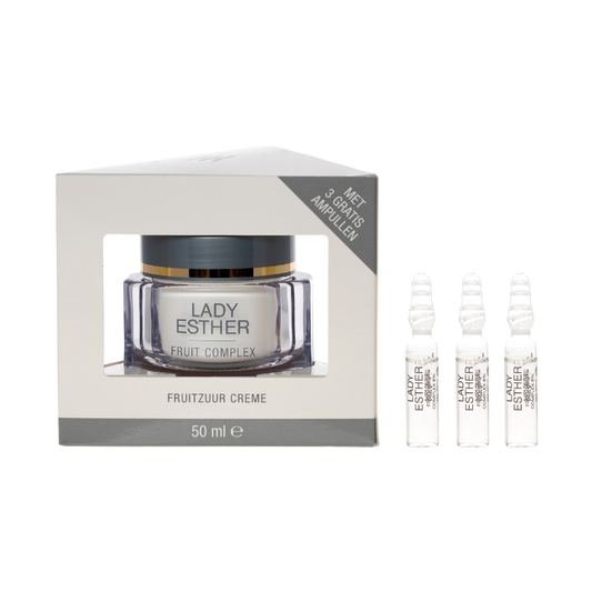Lady Esther Fruit Complex 24 uurs creme + 3 Gratis Ampullen